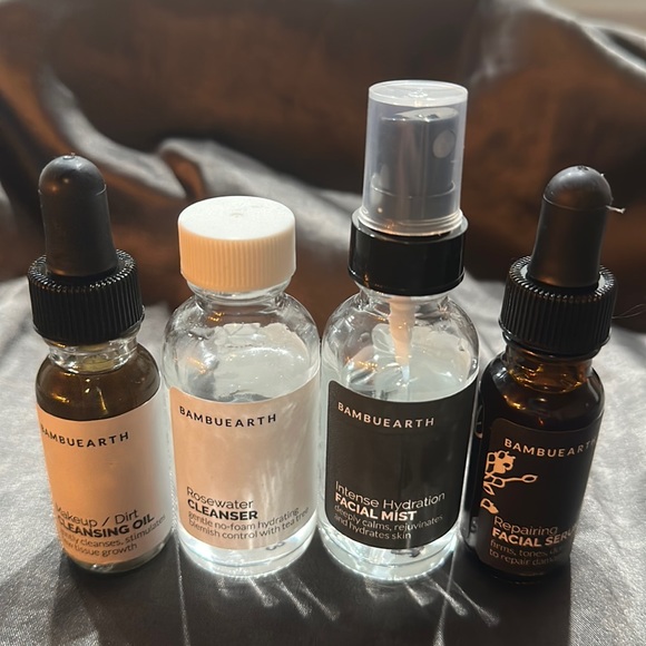 Bambu Earth Skincare Bambu Earth Travel Skincare Setcleansing Oil